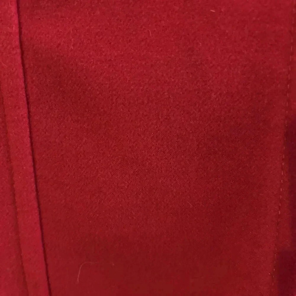Liz Claiborne Pea Coat Large Red - Picture 6 of 9